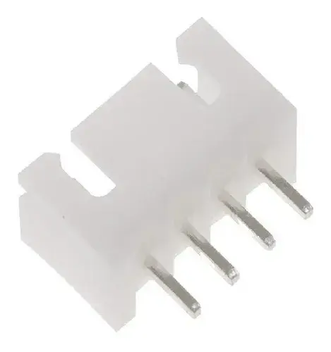 Conector JST XHR 4 Pines Macho (Blancos)