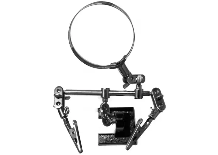 Base para Soldar con Lupa [ZA048]