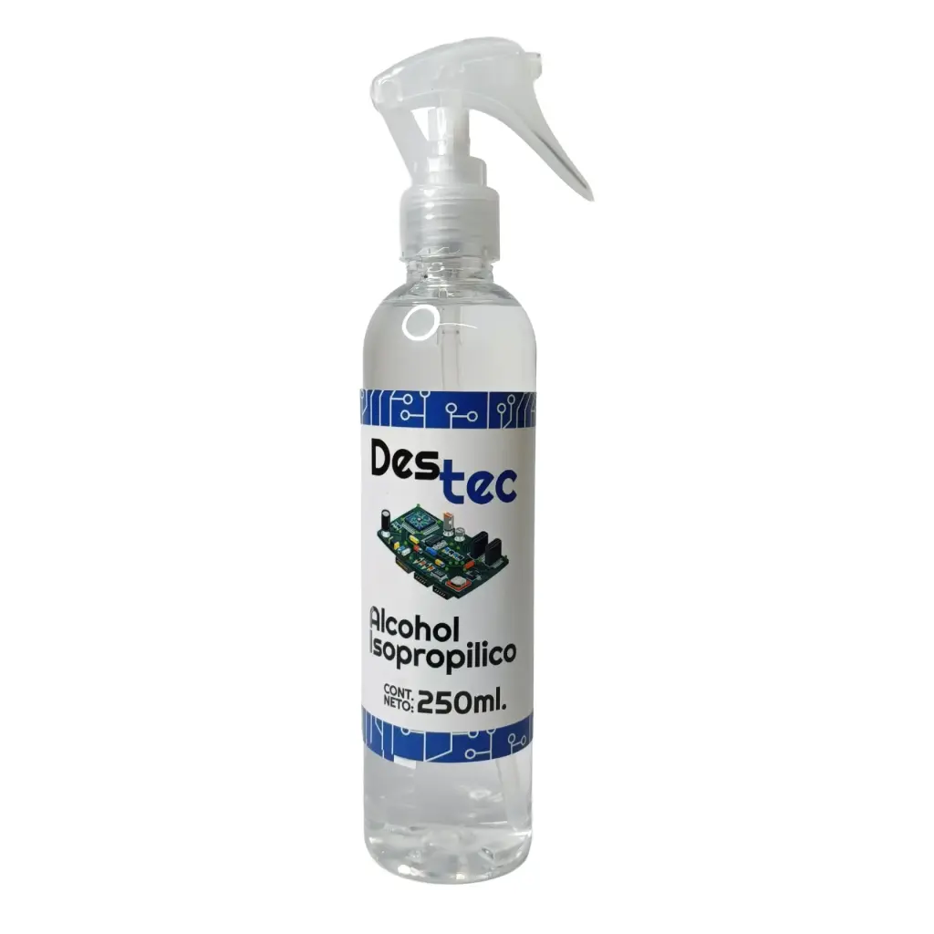 Alcohol Isopropílico 250 ml con atomizador [DES005]