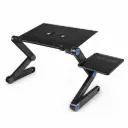 Mesa para Laptop Reclinable: 2 Ventiladores con soporte para Mouse [HOLD.100]