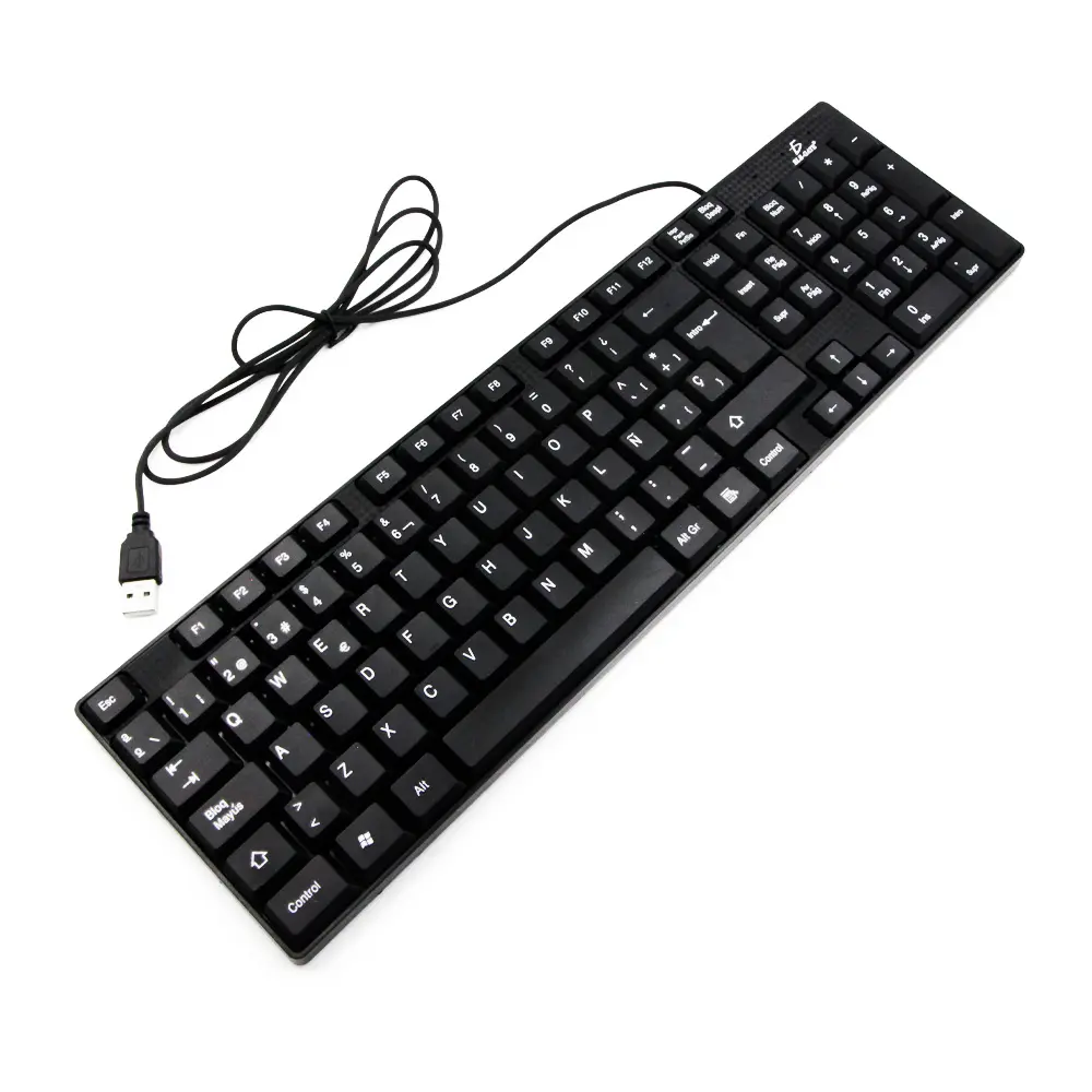 Teclado Usb alámbrico Slim Para Pc o Laptop [TC.18]