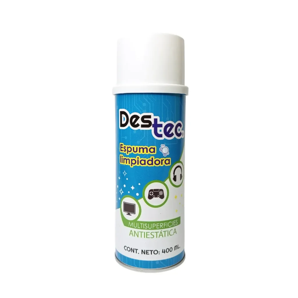 ESPUMA LIMPIADORA ANTIESTATICA 400 ML DESTEC