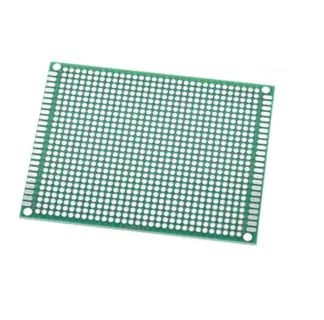 Placa fenólica 7×9 cm perforada [NC437]  