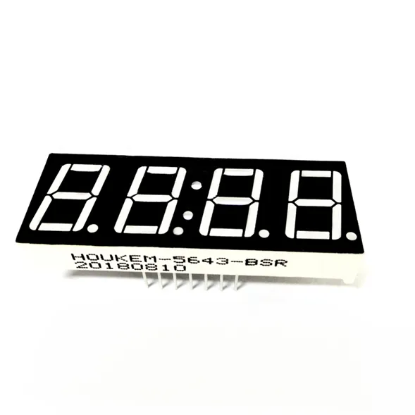 Display 4 Dígitos 7 Segmentos Ánodo Comun [AC297]