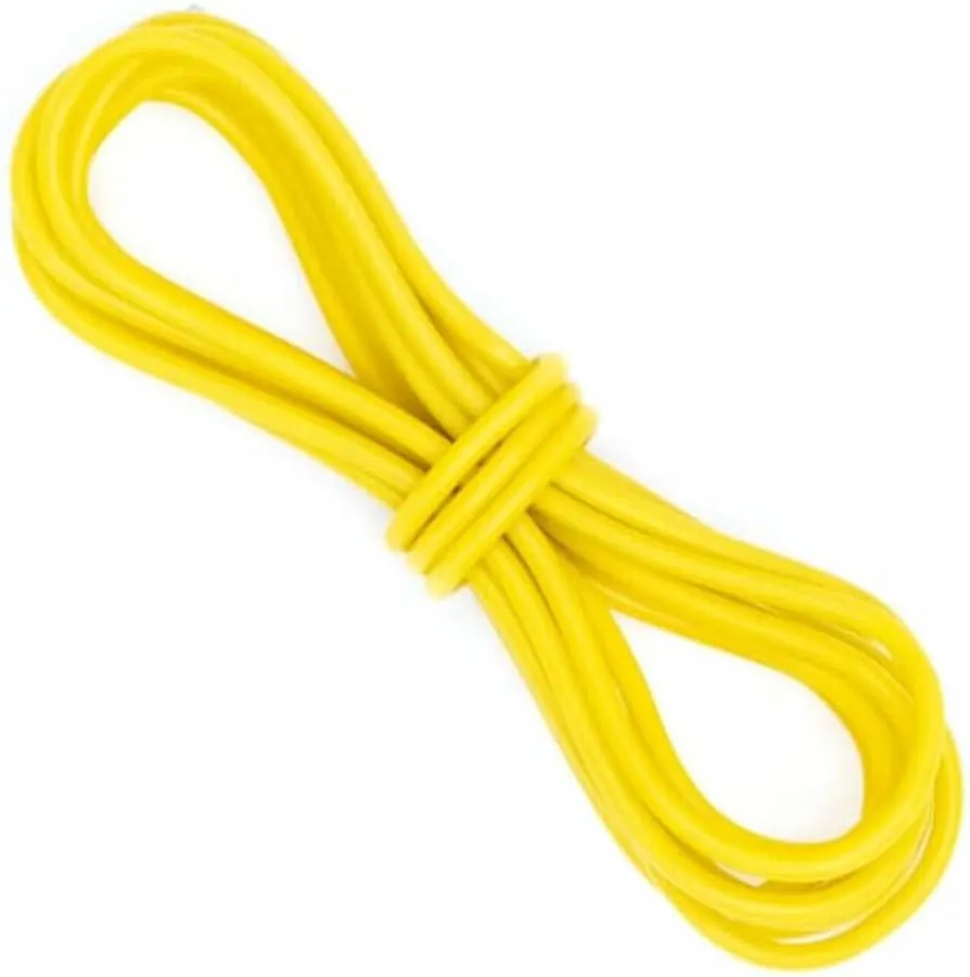 Alambre para Protoboard 1 Metro Amarillo 26 AWG