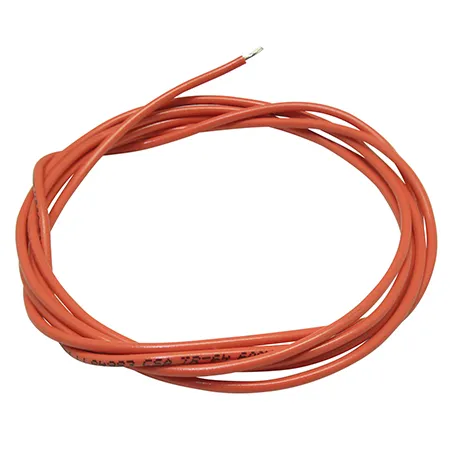 Cable Estañado 1 Metro Naranja 22 AWG