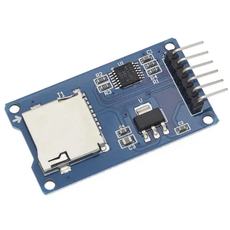 Módulo lector de memorias micro SD [AA115]