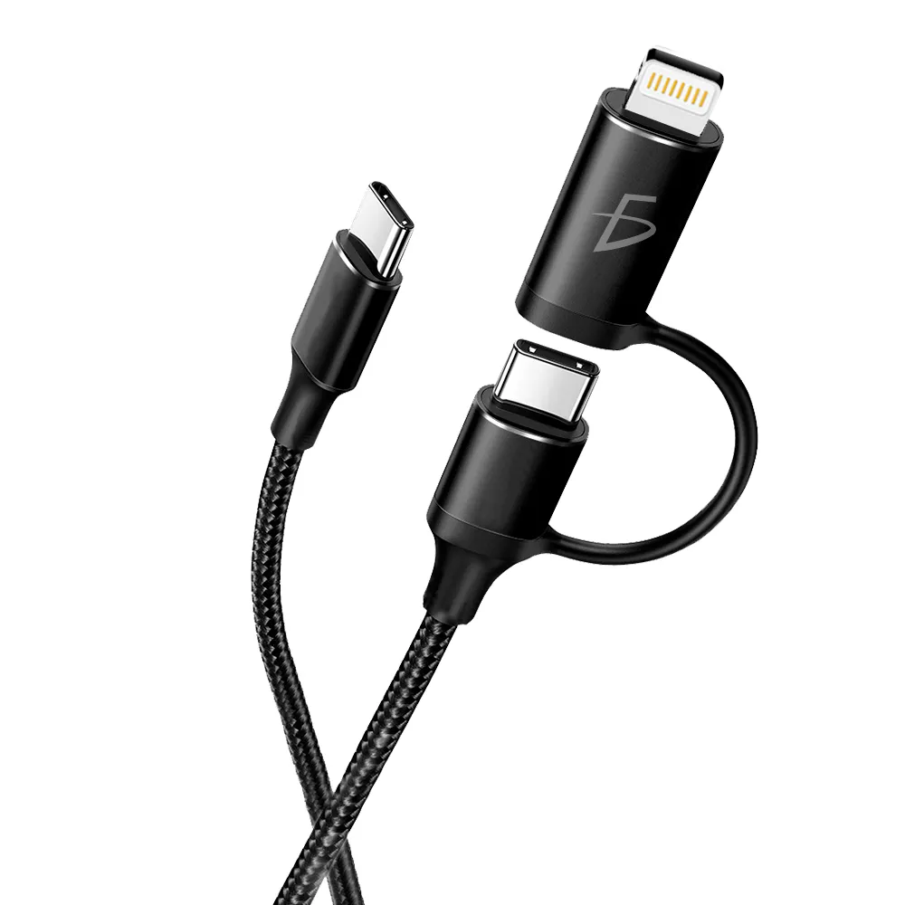Cable Tipo C 3A con Adaptador Lighting [WI.187]