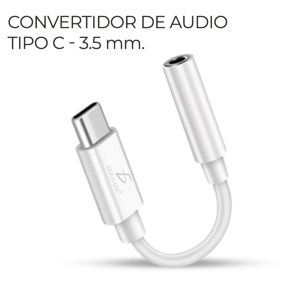 Adaptador De Auriculares Tipo-C a 3.5 mm [WI.155]