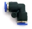 Conector rapido neumático codo 4mm