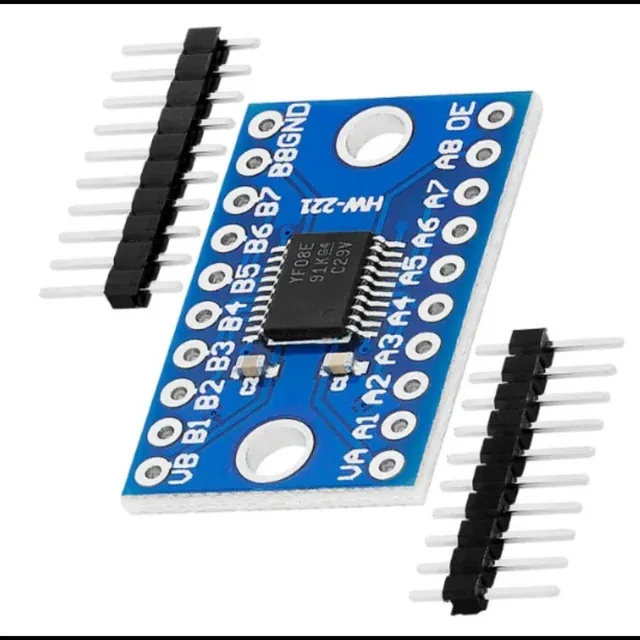 TXS0108E Conversor Lógico 8 Canales 3.3V a 5V Bidireccional [NA506]