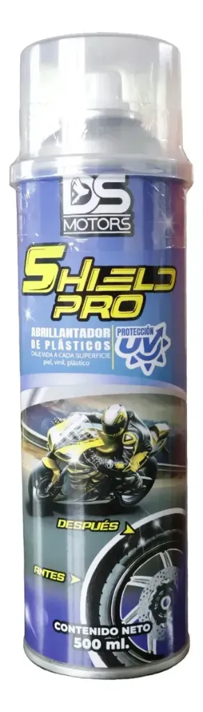 Abrillantador de Plásticos DS Motors Shield Pro UV 500 ml