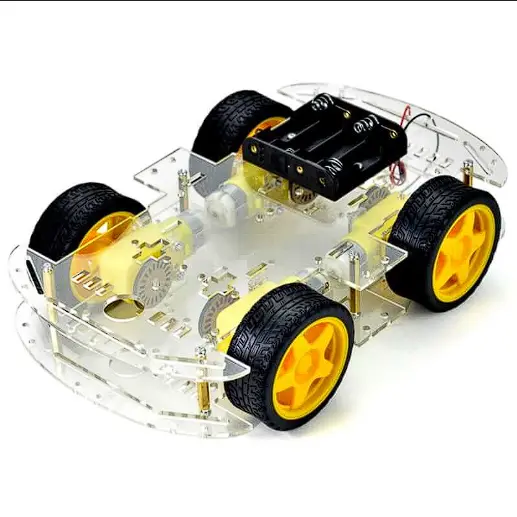Kit Carro 4WD Robotica con Accesorios