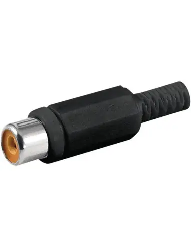 Conector RCA Hembra Negro