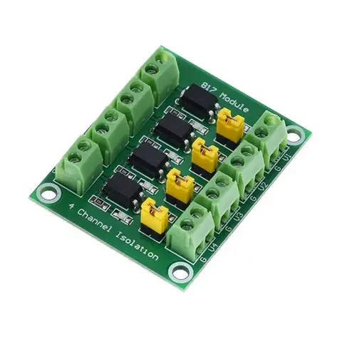 Módulo optoacoplador PC817 de 4 canales [AA639]