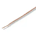 Cable polarizado transparente para bocina calibre 20 AWG [CABO-20P]