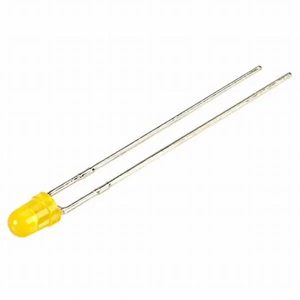 LED Difuso (3mm) Amarillo