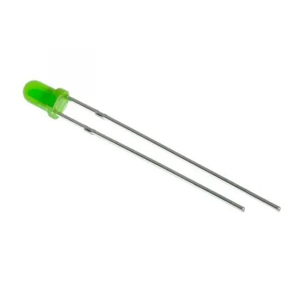 LED Difuso (3mm) Verde