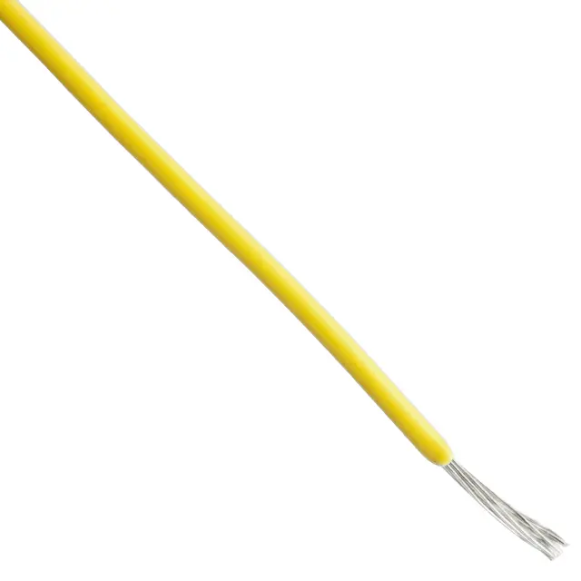 Alambre para Protoboard 1 Metro Amarillo 30 AWG