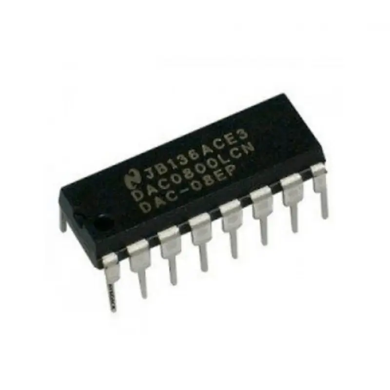 DAC0800 Convertidor Digital a Analógico