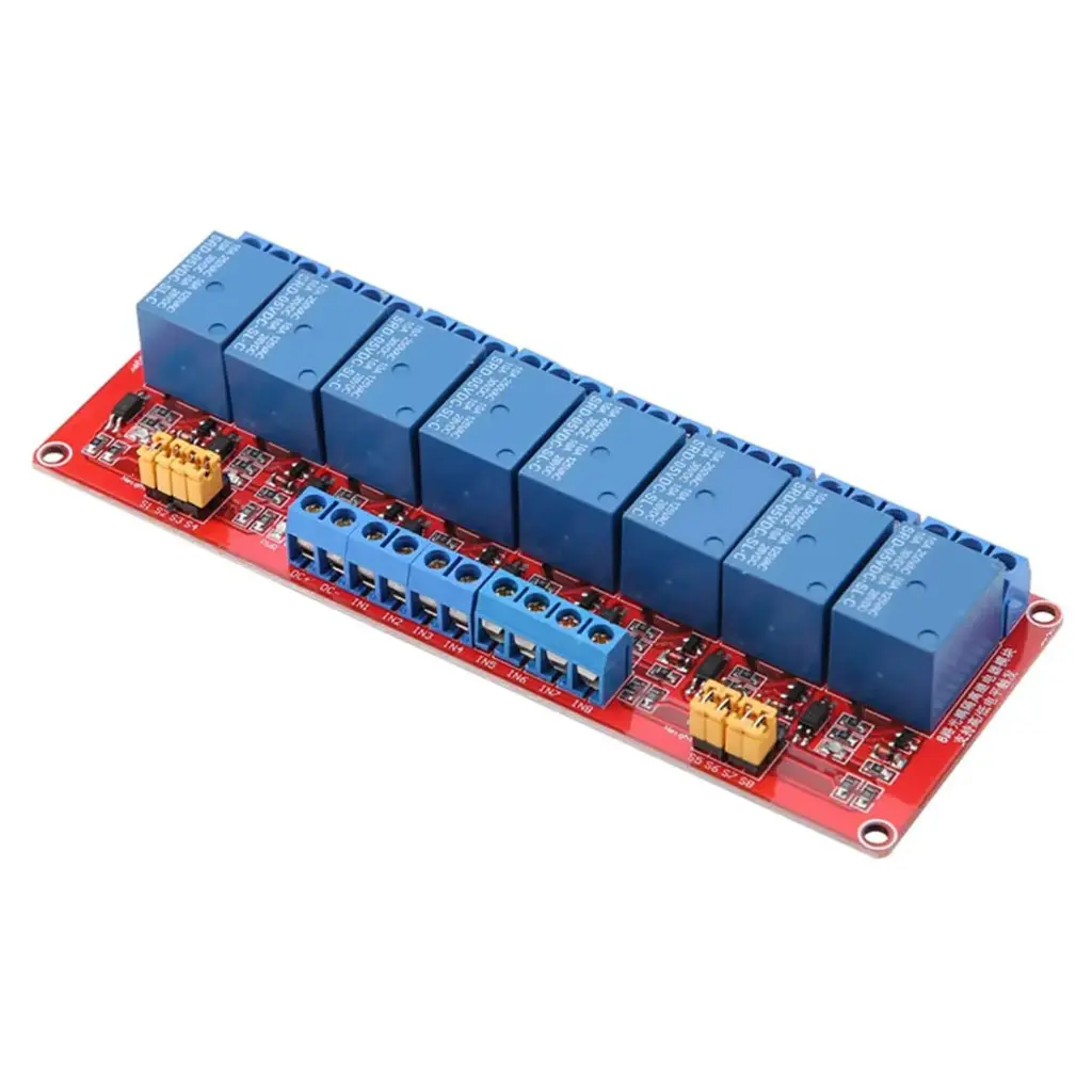 Módulo relevador de 8 canales 5V [BA058]