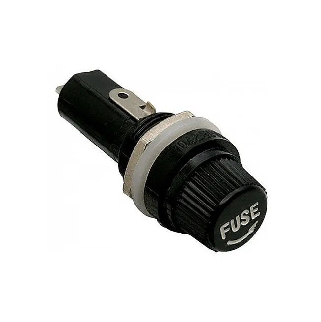 Portafusible cartucho 5x20 mm