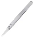 Pinza con punta de cerámica recta
