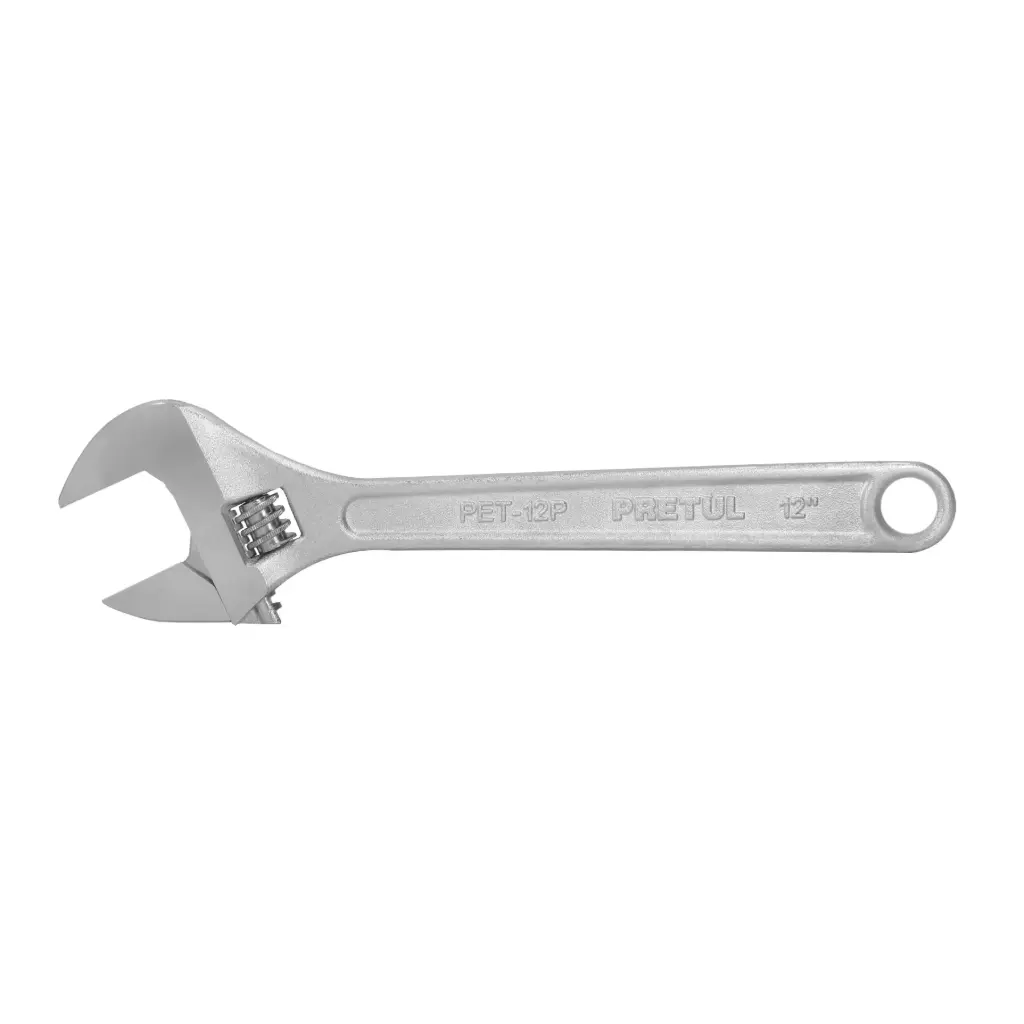 Llave ajustable (perico) 12″ cromada [21817]