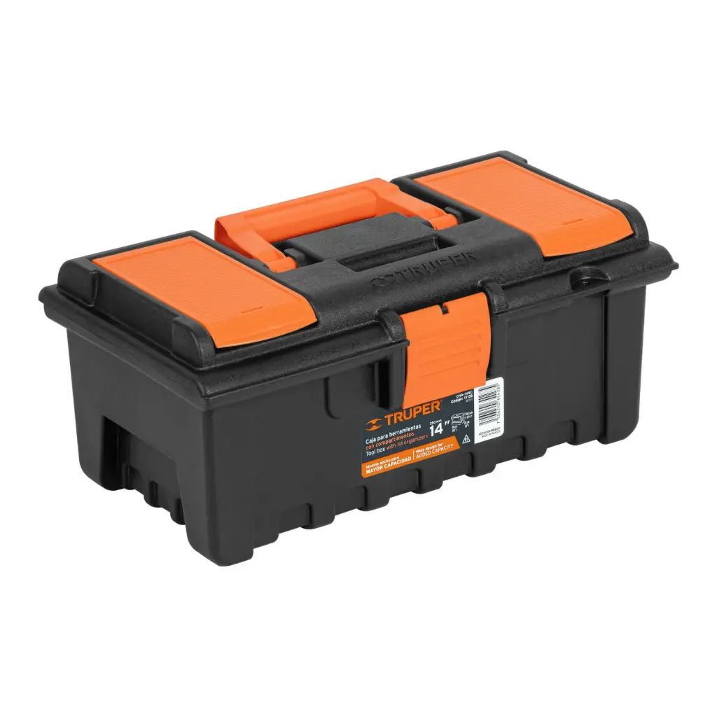Caja para herramienta de 14″ con compartimentos [CHA-14NC]