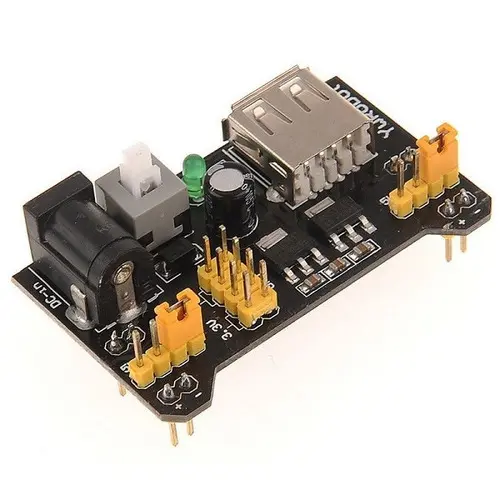 Fuente de voltaje para protoboard [AA076]